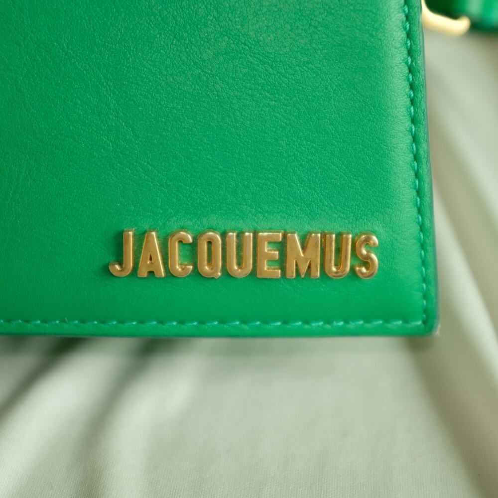 Jacquemus Le Chiquito - Green Calfskin Leather, Gold Hardware - Picture 2 of 11